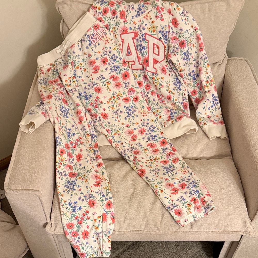 GAP Kids Multicolor Flolar sweatsuit xxl 14-16